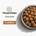 Croquettes pour Chat Adulte spéciales Intestin Délicat - Agneau (Chats de +1 an)