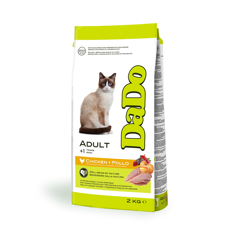 Croquettes pour Chat Adulte - Poulet (Chats de +1 an)