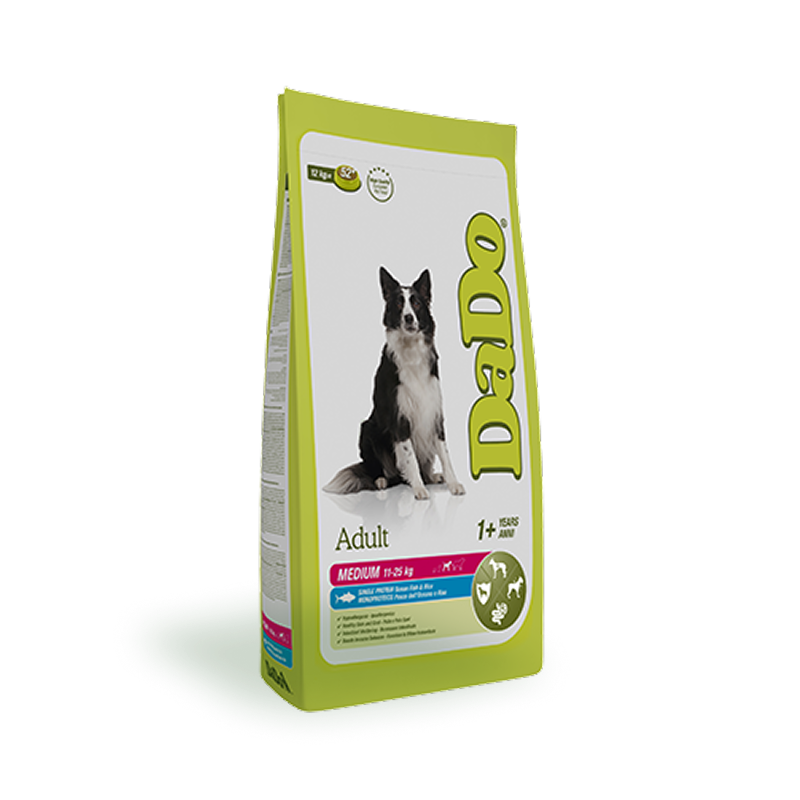 Croquettes pour Chien Medium Adulte - Poisson de l'océan et Riz (Chiens entre 11-25 kg)
