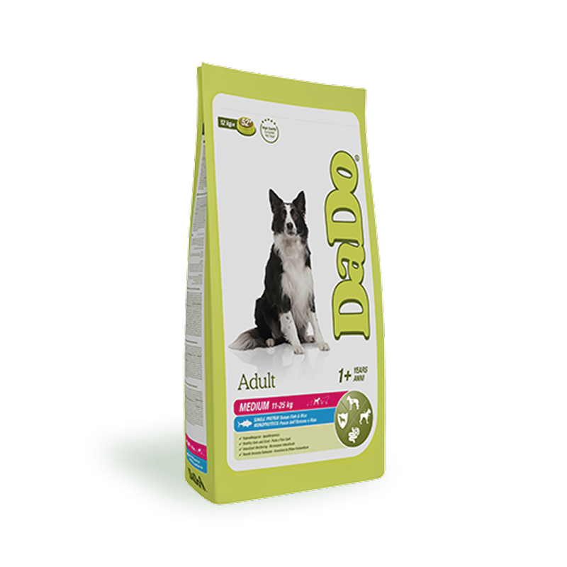Croquettes pour Chien Medium Adulte  - Poisson de l’océan et Riz (Chiens entre 11-25 kg)
